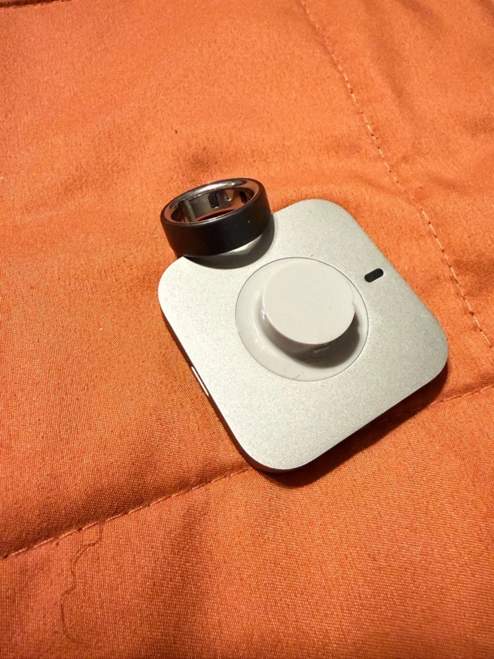 Black oura ring size nine. Less than 6 months old. Rarely used.